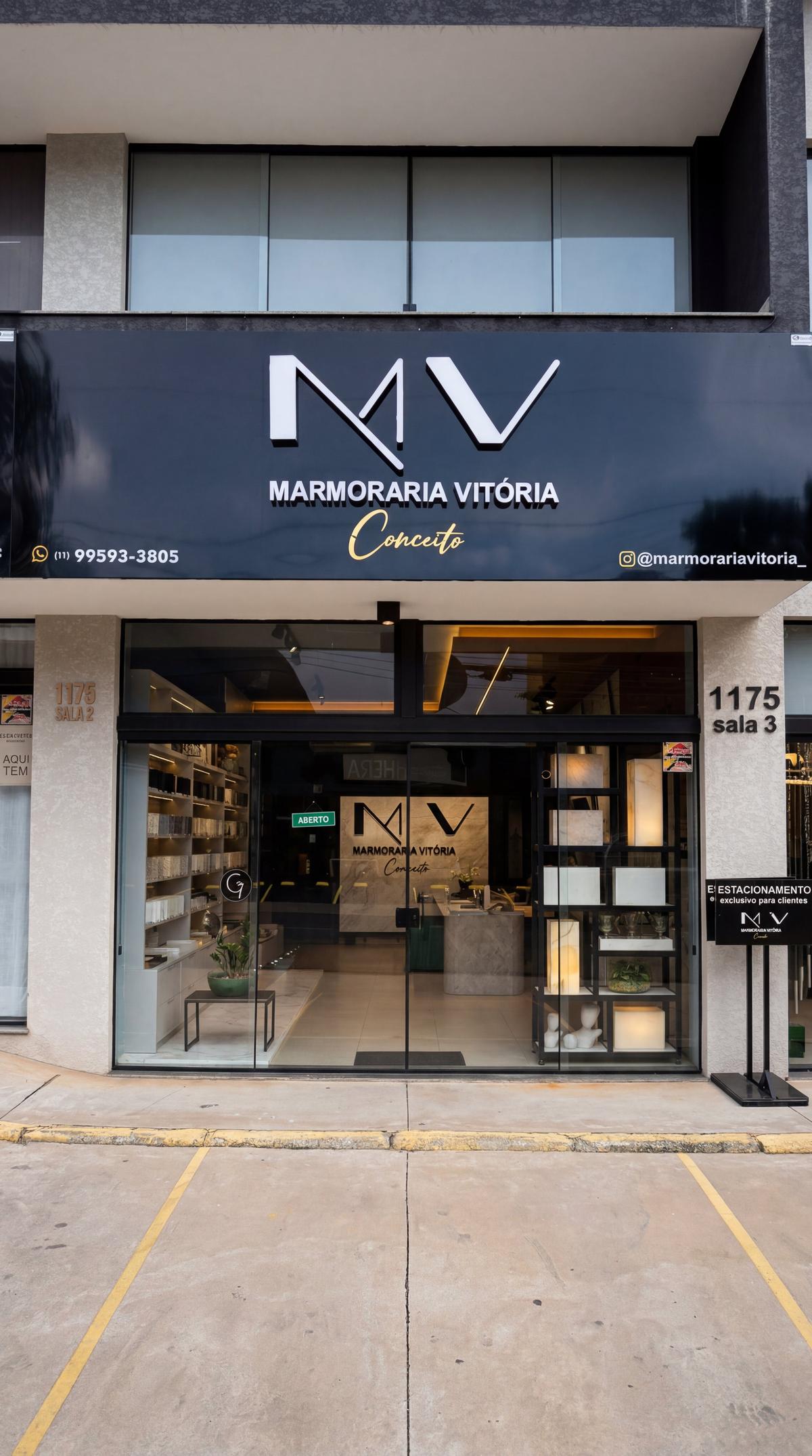 Fachada Marmoraria Vitória Conceito